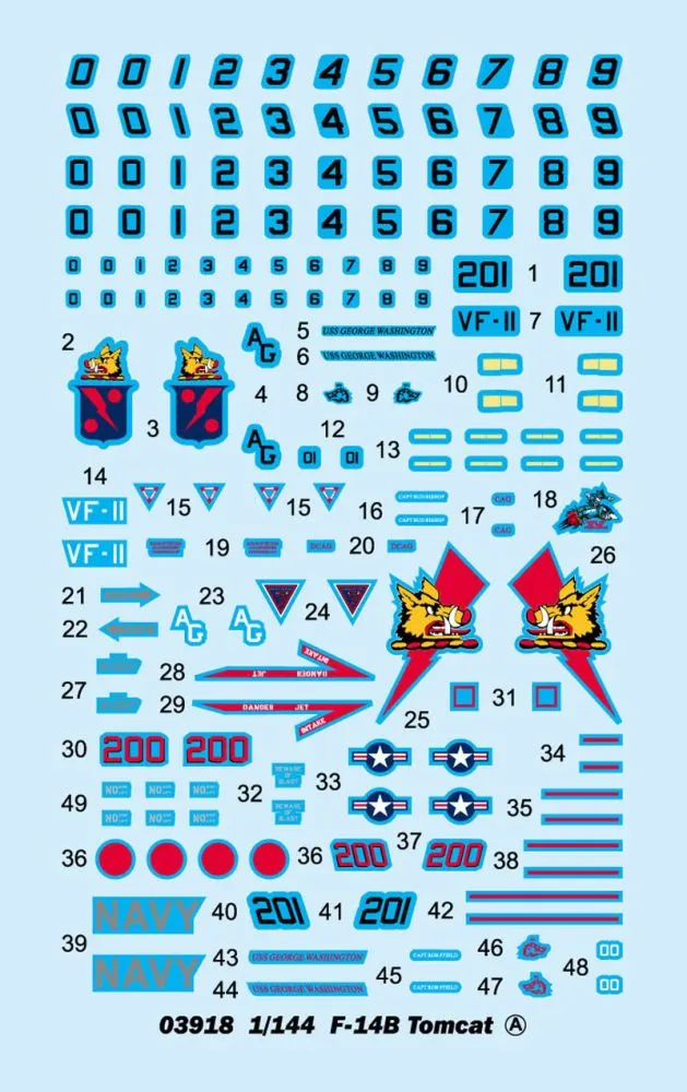 F-14B Tomcat 1:144