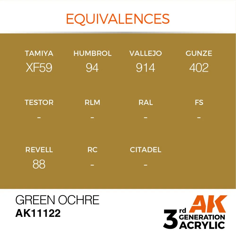 Green Ochre 17ml