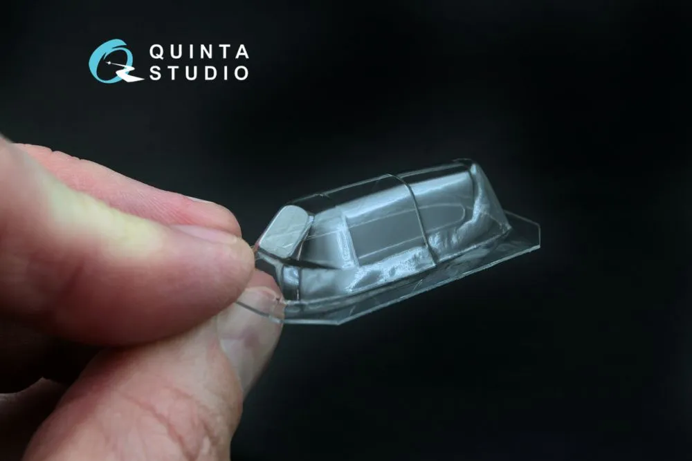 Yak-1 (middle) vacu canopy (1x) 1:48