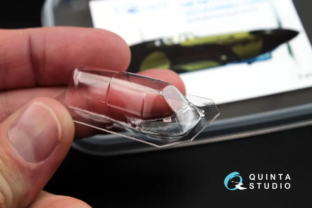 Yak-1 (middle) vacu canopy (1x) 1:48