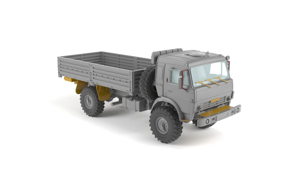 KamAZ-4350 (long base) 1:72