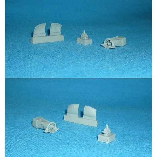 Mil Mi-24 Oil Cooler for Zvezda 1:72