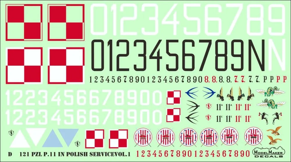 PZL P.11 in Polish Service Vol.1 1:72