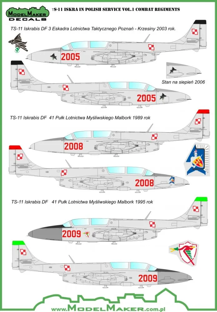 TS-11 Iskra in Polish service vol.1 1:72