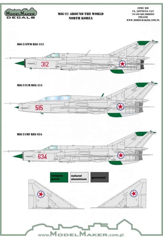 MiG-21 Around The World - North Korea 1:72