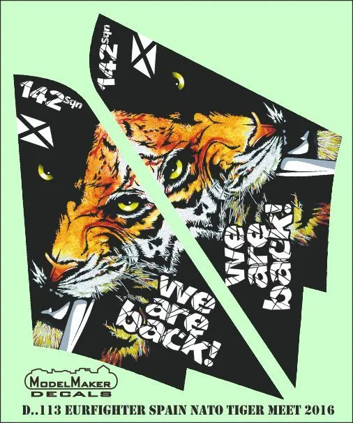 EF Typhoon - Spanish NATO Tiger Meet 2016 1:72