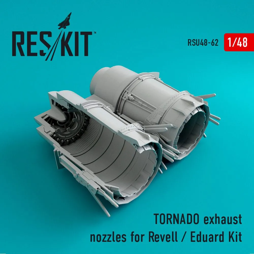 TORNADO exhaust nozzles for Revell 1:48