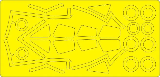 F-102A EXPERT mask for Meng 1:72