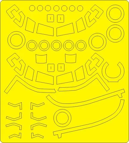 E-2C Hawkeye EXPERT mask for Fujimi 1:72