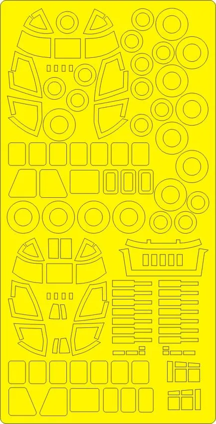 H-53 Sea Stallion EXPERT mask for Fujimi 1:72