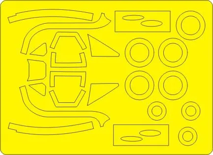Sea Venom FAW.21 mask for Dragon 1:72