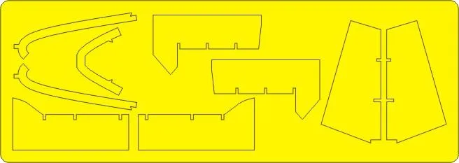 A-4B/C/E/F CAMOUFLAGE mask for Fujimi 1:72