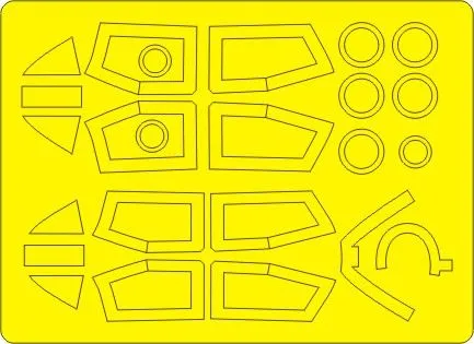 TA-4J/F, OA-4M EXPERT mask for Fujimi 1:72