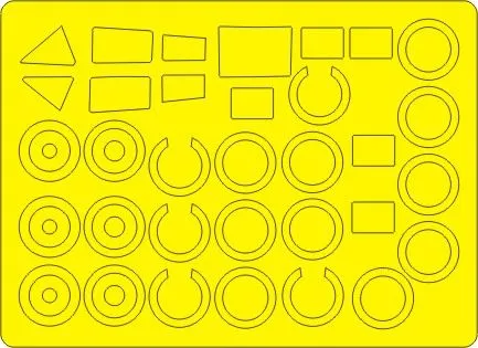 SR-71 Blackbird BASIC mask for Italeri 1:72