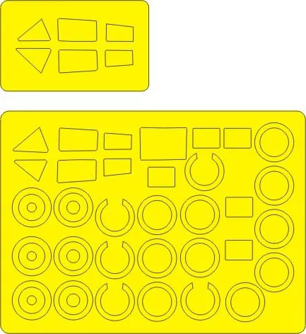 SR-71 Blackbird EXPERT mask fo Italeri 1:72