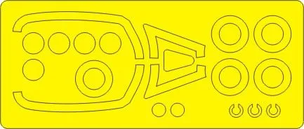 F-16A/C BASIC mask for Hasegawa 1:72