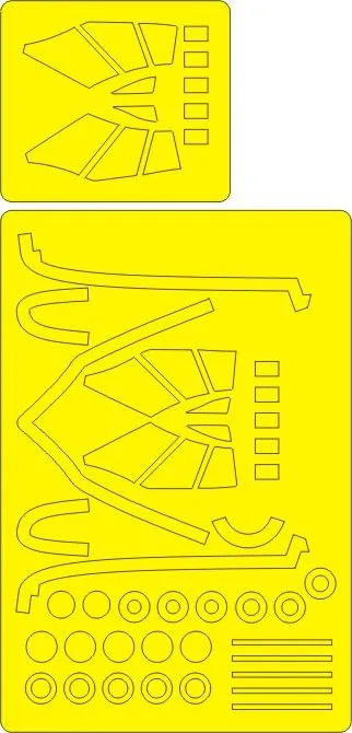 B-58 Hustler EXPERT mask for Italeri 1:72