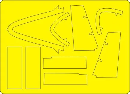 A-4B/P CAMOUFLAGE mask for Airfix 1:72