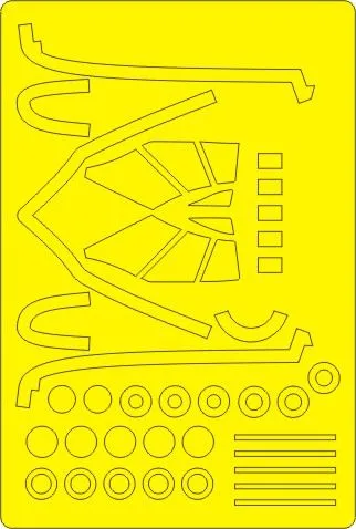 B-58 Hustler BASIC mask for Italeri 1:72