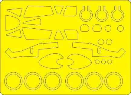 Su-7U mask for Modelsvit 1:72