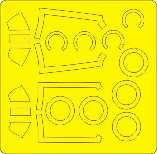 A-1H/J Skyraider EXPERT mask for Hasegawa 1:72