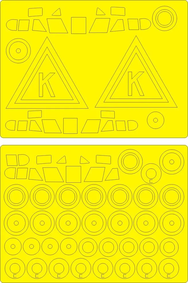 B-52G EXPERT mask for Modelcollect 1:72