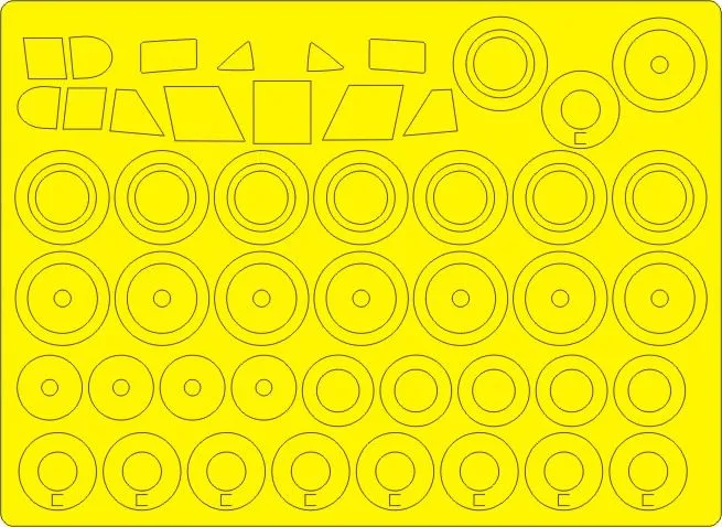 B-52G BASIC mask for Modelcollect 1:72