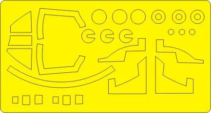 Harrier FRS1, FA2 BASIC mask for Airfix 1:72