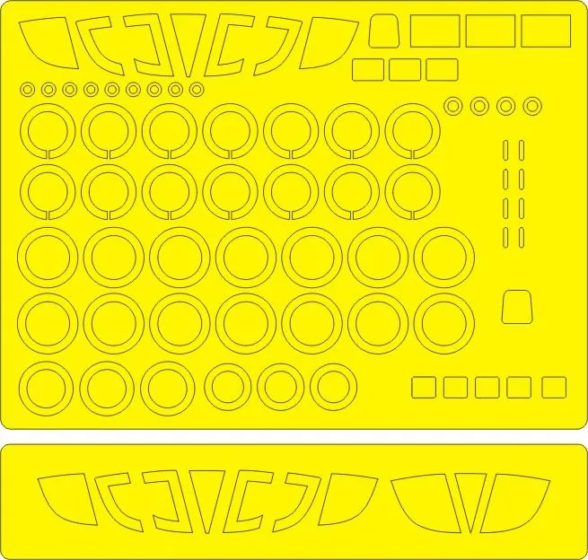 Tu-22M2 ADVANCED mask for Trumpeter 1:72