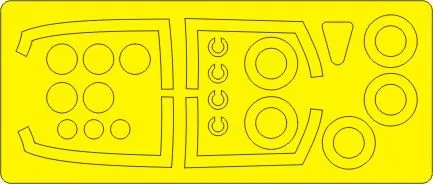 F-16B/D BASIC mask for Hasegawa 1:72