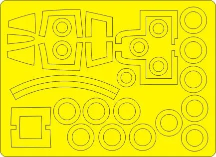 F-104 J/G/S BASIC mask for Hasegawa 1:72