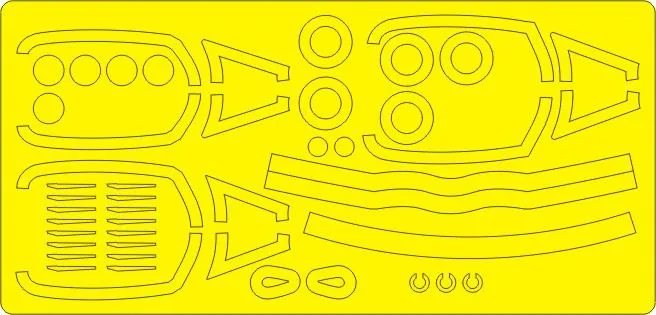 F-16N EXPER mask for Hasegawa 1:72