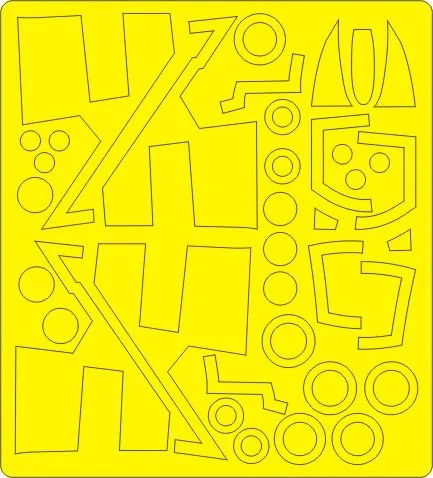 Phantom FG.1 BASIC mask for Airfix 1:72