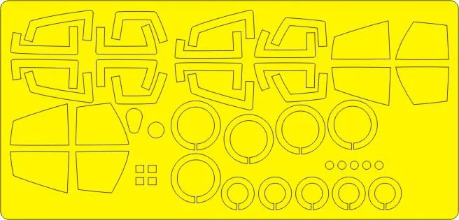 F-111 EXPERT mask for Hasegawa 1:72