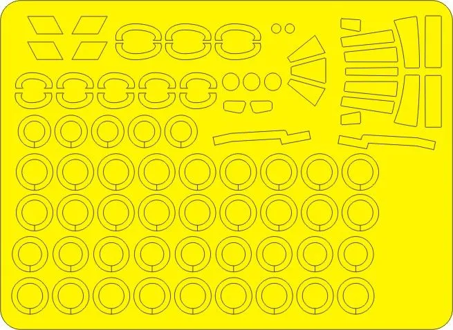 Handley Page Victor B.Mk.2 (BS) BASIC mask for Airfix 1:72
