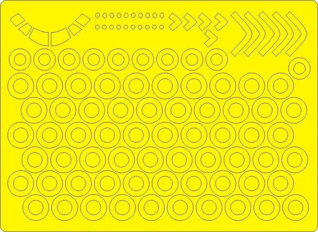 An-225 BASIC mask for Revell 1:144