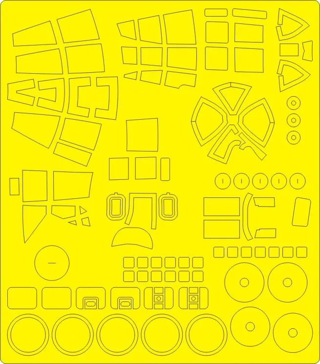 He-111H-20 BASIC mask for ICM 1:48