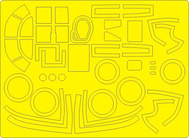 A-26C-15 BASIC mask (scheme 1,2) for ICM 1:48