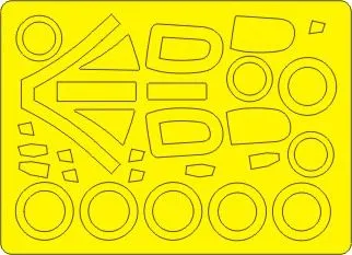 F4D-1 Skyray BASIC mask for Tamiya 1:72