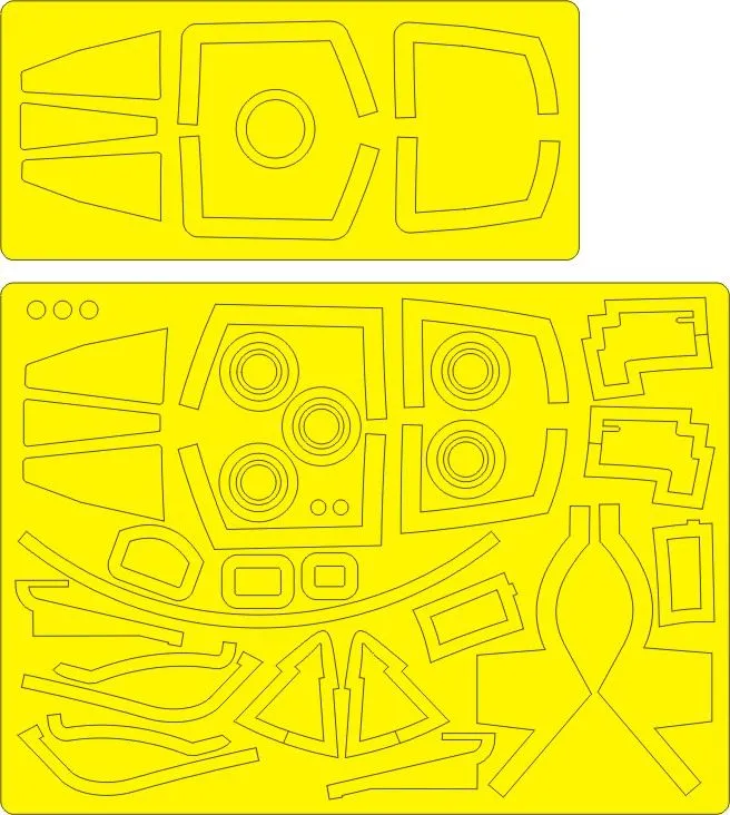 Tornad GR.1 EXPERT mask for Eduard/ Revell 1:48