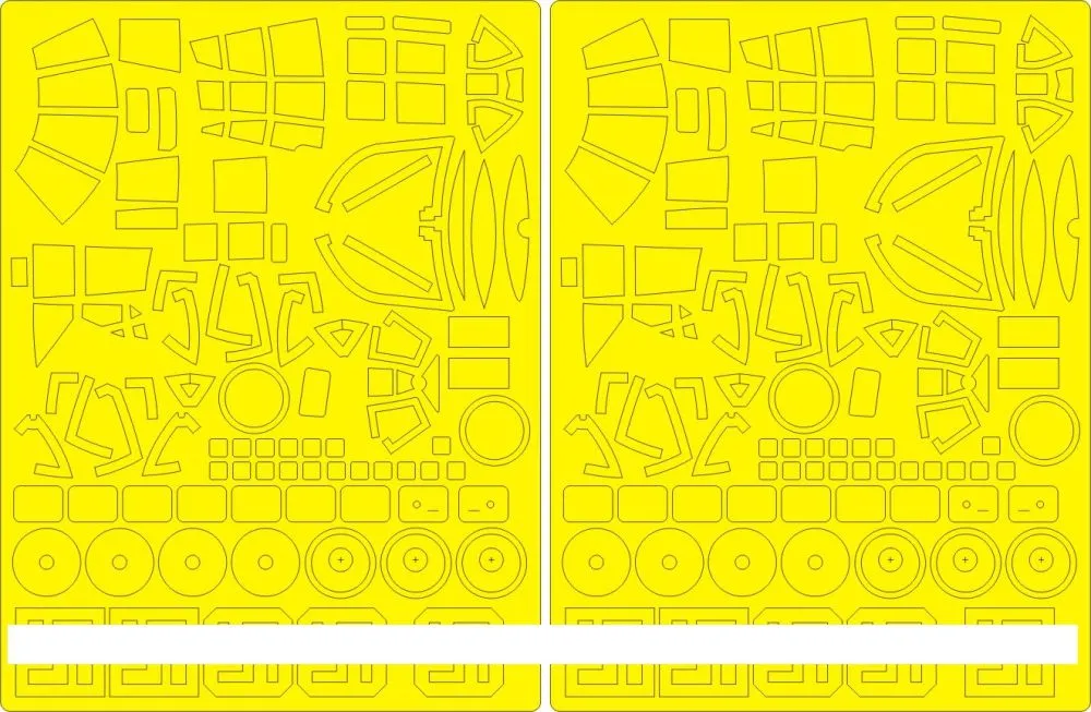 He 111Z-1 BASIC mask for ICM 1:48