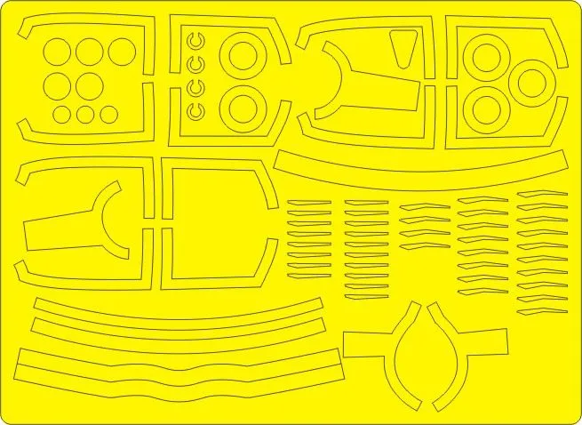 F-16B/D EXPERT mask for Hasegawa 1:72