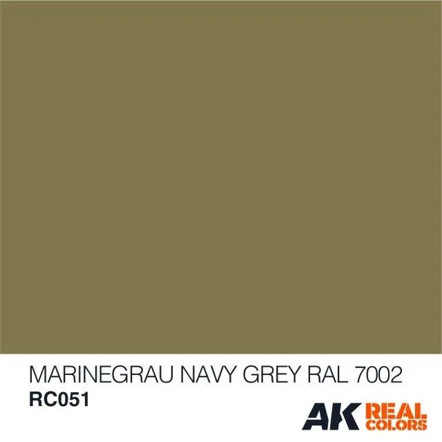 Marinegrau (Navy Grau) RAL 7002