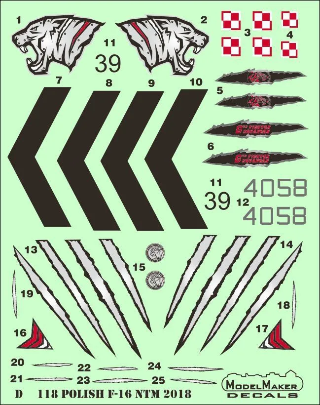 F-16 NATO Tiger Meet 2018 (Polish) 1:48