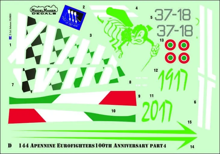 EF Typhoon - Apennine Eurofighters Part.IV 1:48