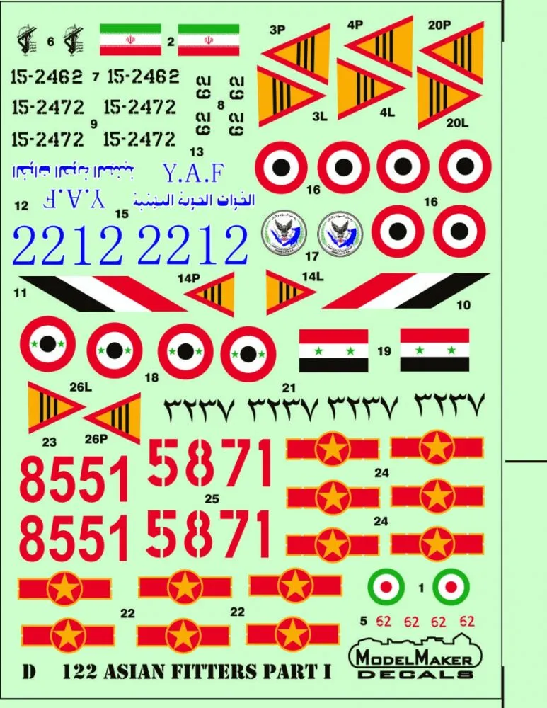 Su-22 Asian Fitters Part I 1:72