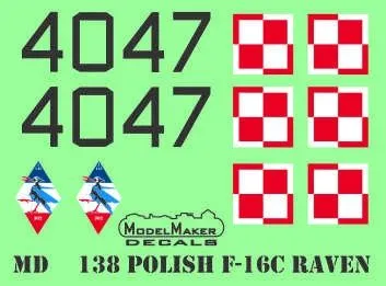 F-16C RAVEN 100th Anniversary of Polish Air Force 1:32