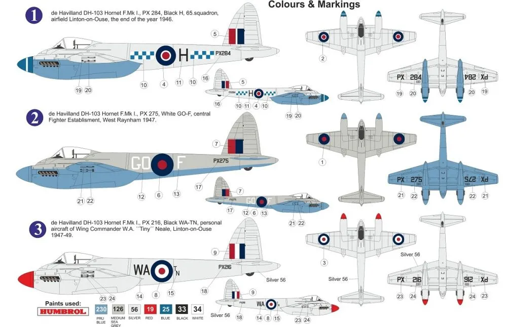 DH-103 Hornet F Mk.I/F.1 1:72