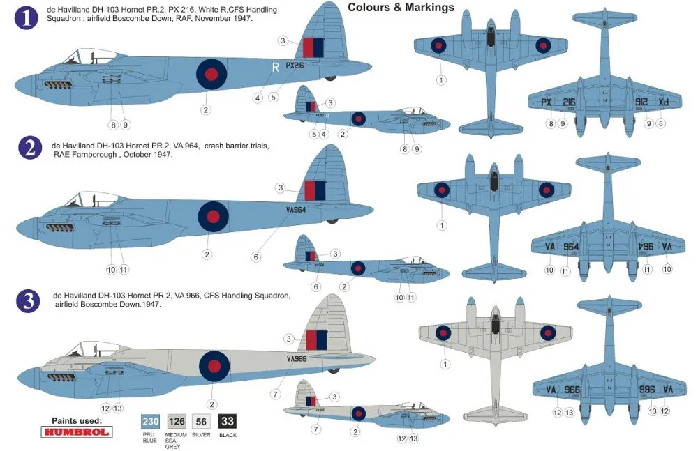 DH-103 Hornet PR.2 1:72