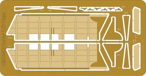 Hawker Hunter F.58A Flaps Correction Set 1:48